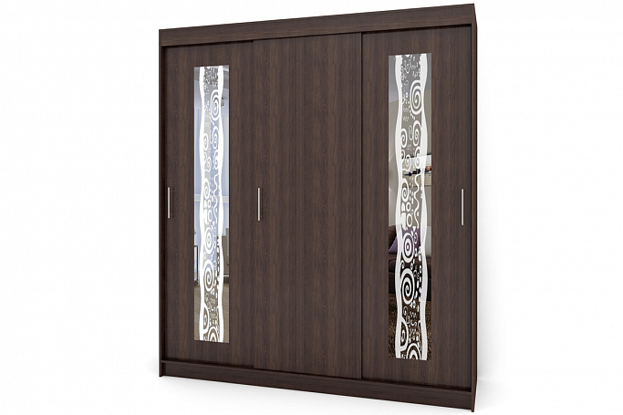 Шкаф-купе "Миллениум 3-13" пескоструй