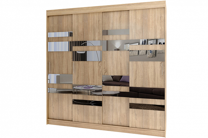 Шкаф-купе "Миллениум 4-02"