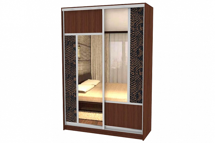 Шкаф-купе "Интерьер-Кожа 42"