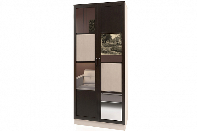 Шкаф двухстворчатый "Стайл Люкс Д2" 2(14)