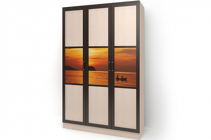 Шкаф трехстворчатый "Стайл Люкс-ТФ" 3(5)