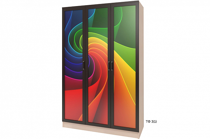 Шкаф трехстворчатый "Стайл Люкс ТФ 1"