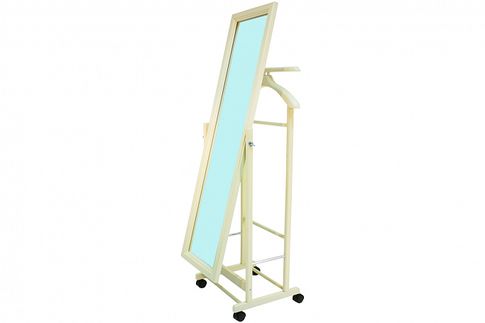 Вешалка с зеркалом "Leset (Лесет) Сиэтл", слоновая кость