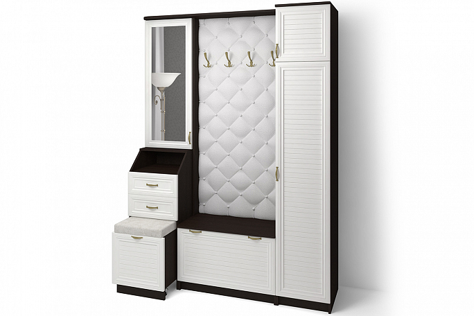 Прихожая "Натали 4.1 Р" каретная стяжка