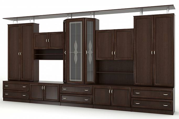 Стенка "Кардинал" (400 см)