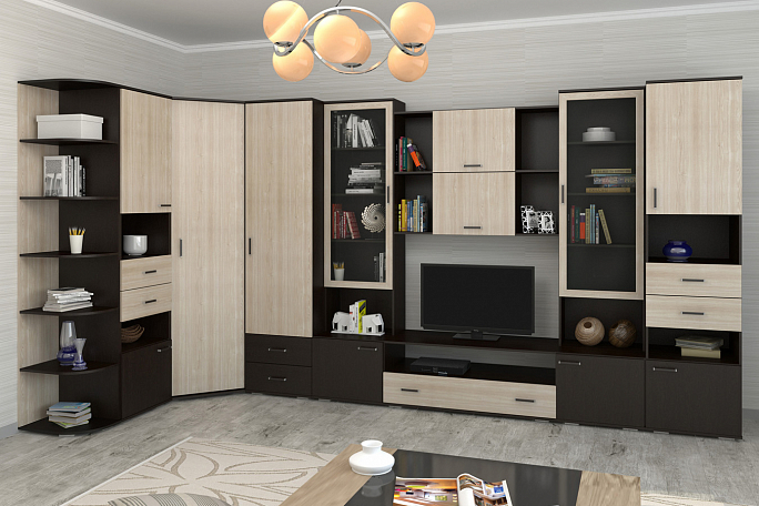 Стенка "Азалия-12" ЛДСП