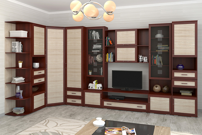 Стенка "Азалия-12" рейка, пескоструй