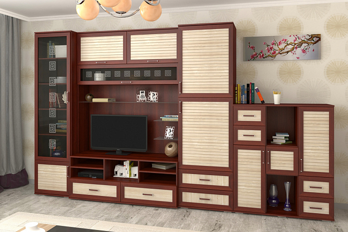 Стенка "Азалия-9" рейка пескоструй