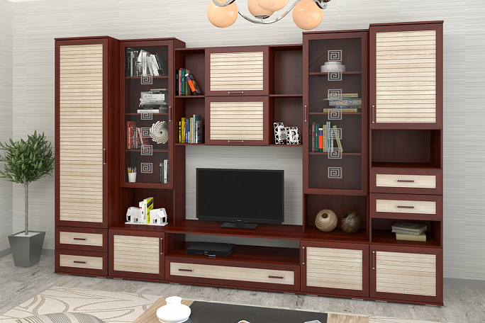 Стенка "Азалия-8" рейка пескоструй