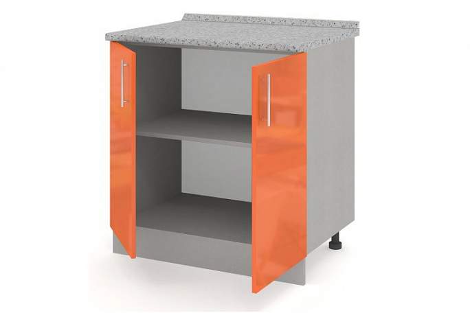 Стол 2 дверный с полкой "Палитра" (КС.002.600-02)