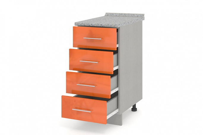 Стол 4 ящика "Палитра" (КС.005.400-02)