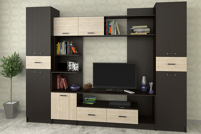 Стенка "Азалия-5" ЛДСП