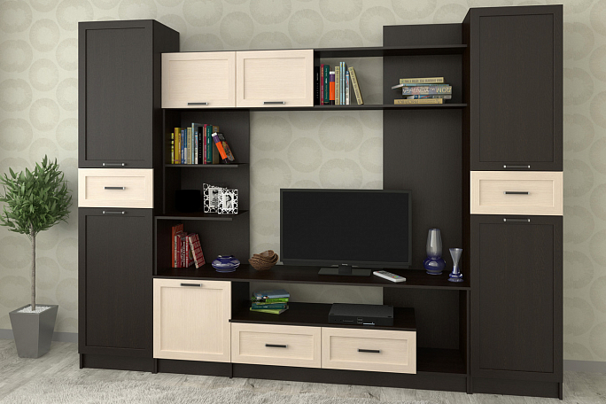 Стенка "Азалия-5" МДФ