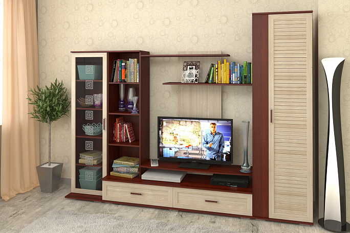 Стенка "Азалия-2" рейка пескоструй