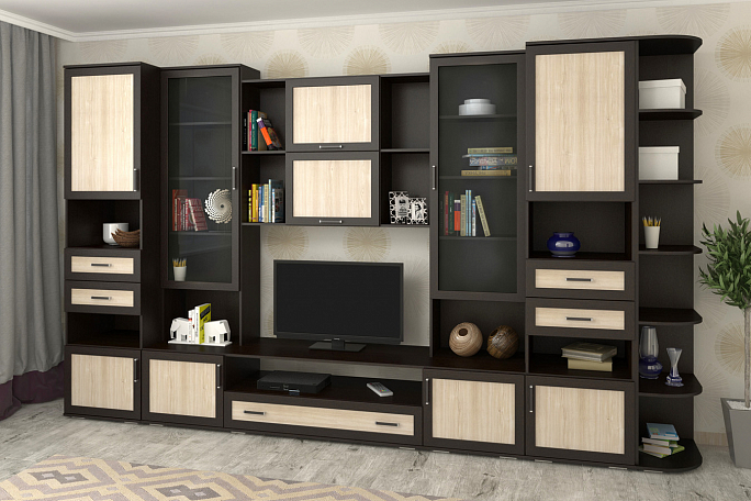 Стенка "Азалия-9" рамка