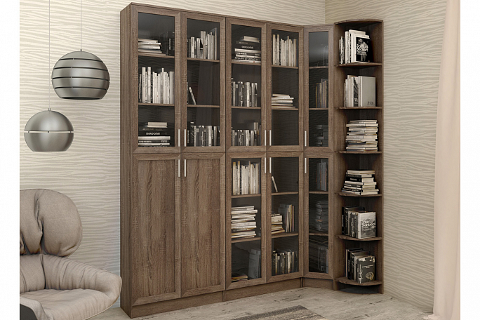 Библиотека "Архив-2" прозрачные стекла