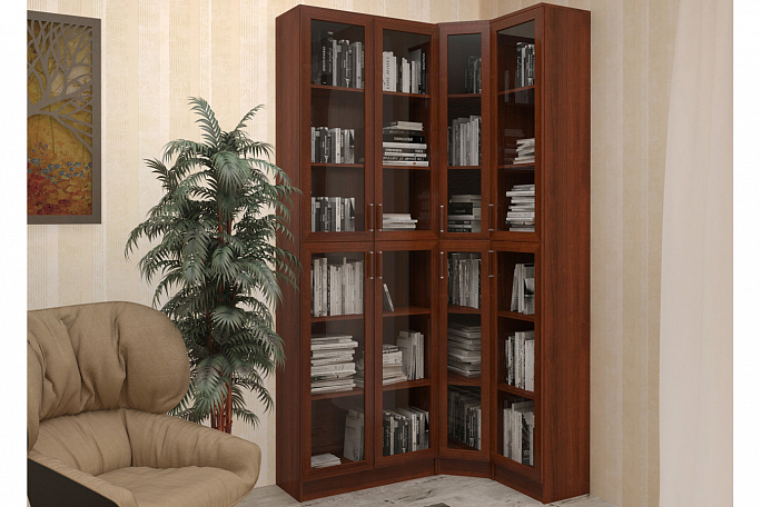 Библиотека "Архив-8" прозрачные стекла