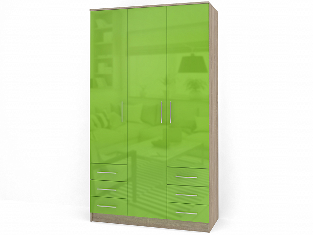 Шкаф трехстворчатый "Т-7Г"