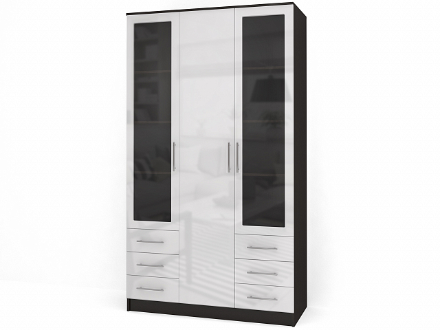 Шкаф трехстворчатый "Т-7ГС"