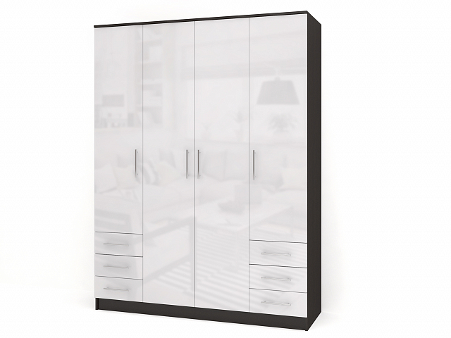 Шкаф четырехстворчатый "Ч-3Г"