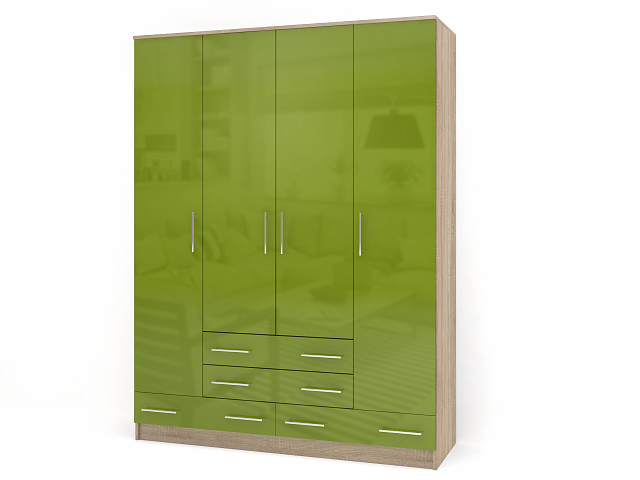 Шкаф четырехстворчатый "Ч-6Г"