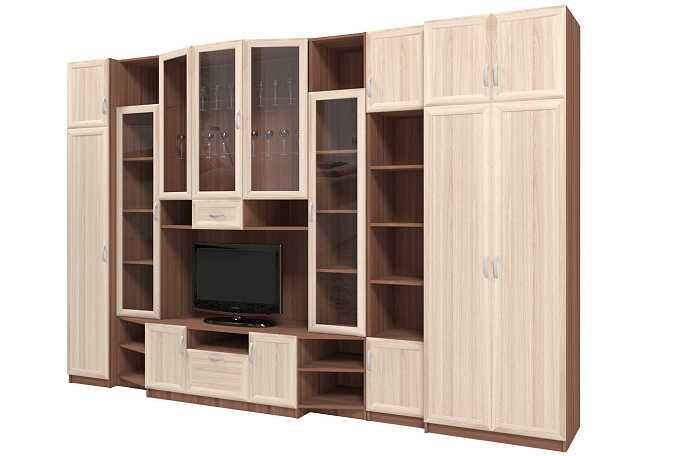 Стенка "Эльвира 2+1" МДФ