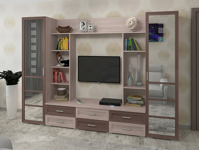 Стенка "Карина-1" МДФ