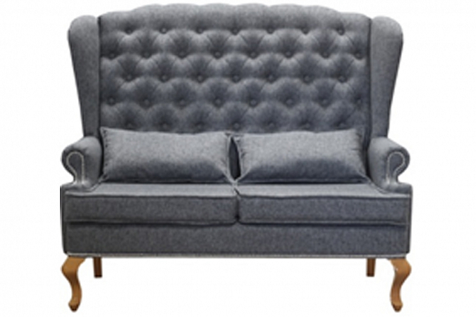 Каминный диван "Шерлок" 2-местный