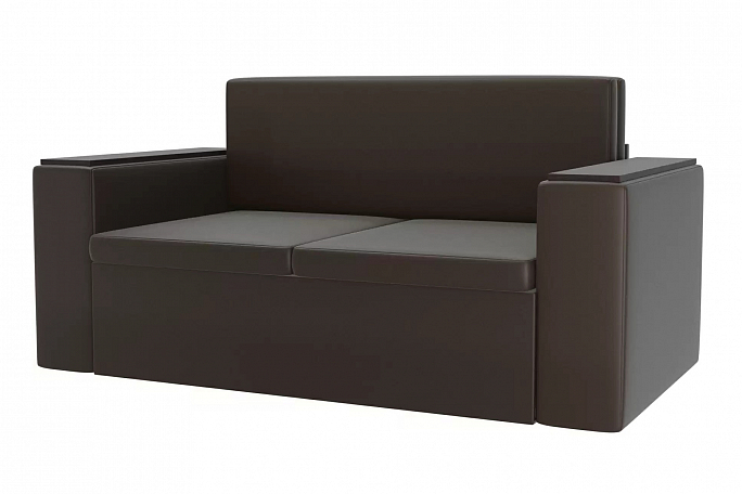 Диван-кровать детский "Арси" коричневая экокожа