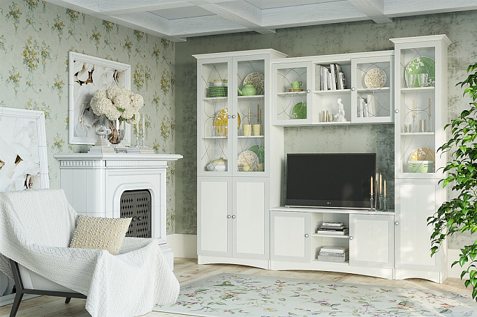 Гостиная "Прованс" Комплектация 1
