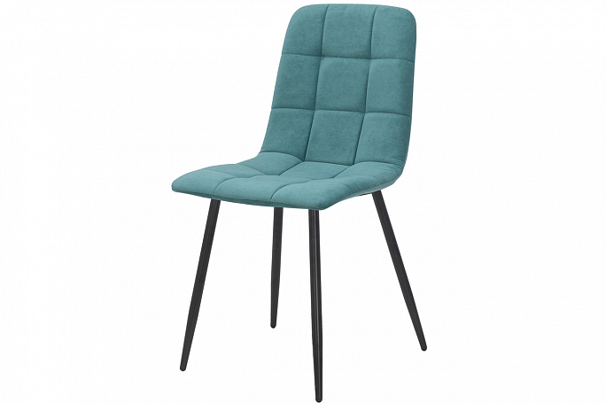 Стул Leset (Лесет) "Скай" металл черный/велюр Ultra Mint (Ультра Минт)