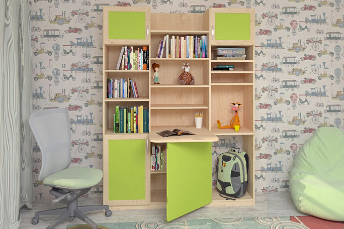 Детская стенка "Школьник" МДФ