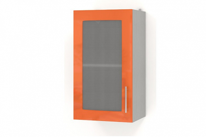 Шкаф 1 дверный витрина "Палитра" (КШ.003.400-04)