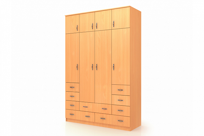 Шкаф четырехстворчатый "Ч-17Л"