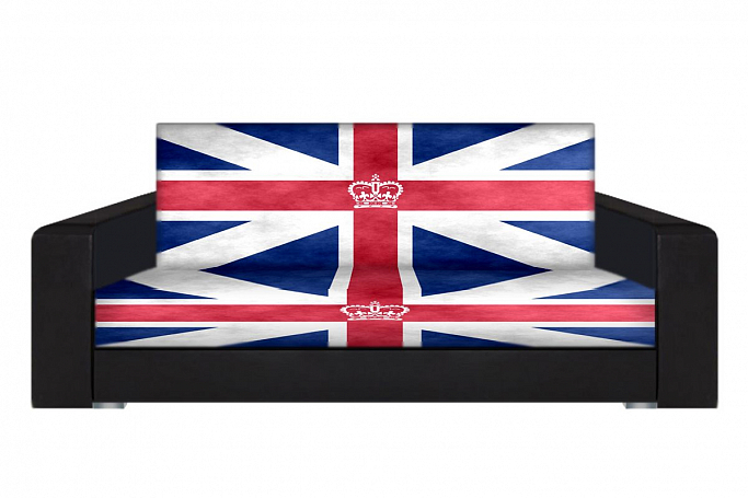 Диван-кровать "Британский флаг" 9, фото-принт
