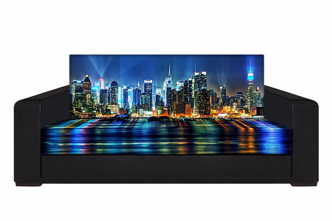 Диван-кровать "NEW YORK (НЬЮ ЙОРК)" 10, фото-принт