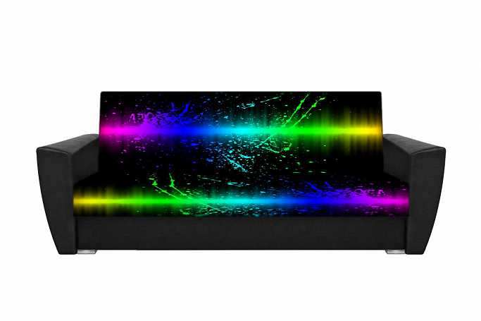 Диван-кровать "Граффити" 07, фото-принт