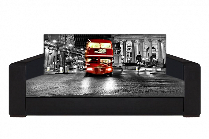 Диван-кровать "Монохром" 5, фото-принт