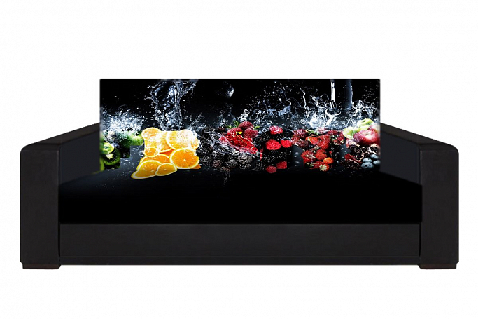 Диван-кровать "Фрукты" 1, фото-принт