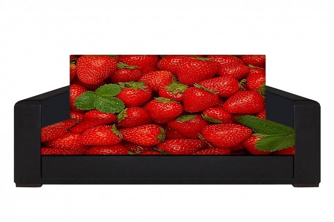 Диван-кровать "Фрукты" 2, фото-принт