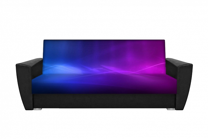 Диван-кровать "Ультрафиолет" 03, фото-принт