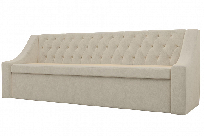 Кухонный диван-кровать "Мерлин" бежевый микровельвет, 101133
