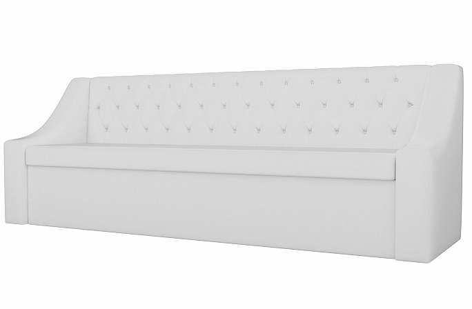 Кухонный диван-кровать "Мерлин" белая экокожа, 101142