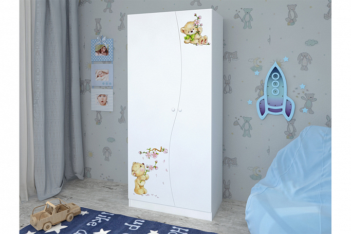 Шкаф № 1 "Звездочка" фотопечать