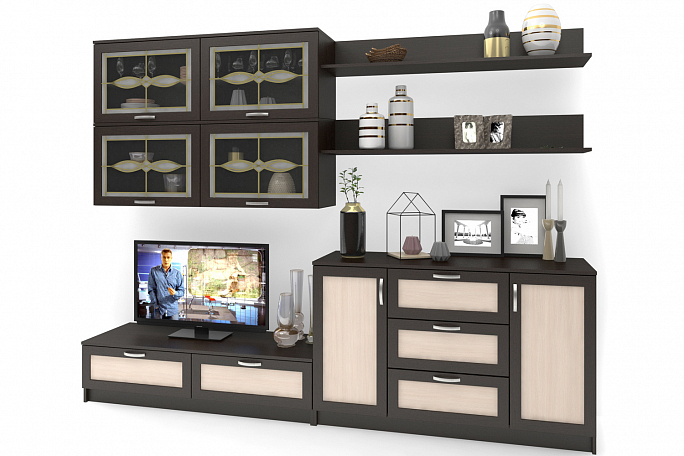 Стенка "Харви 1" витраж