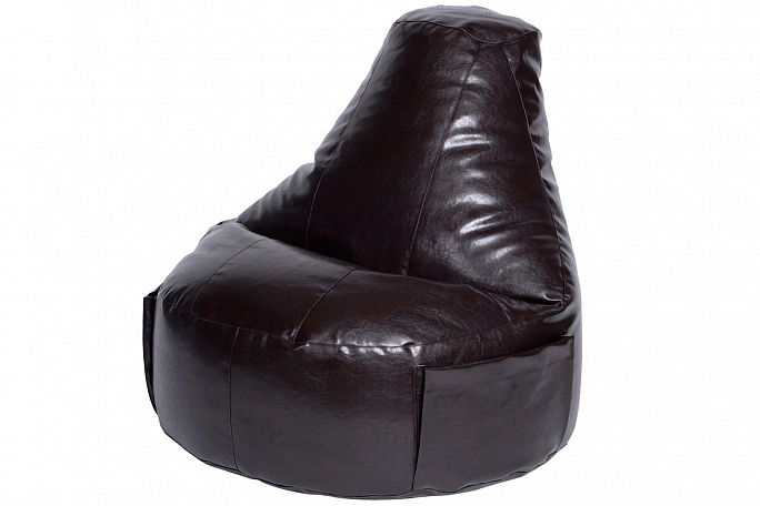 Кресло "Комфорт" коричневая экокожа