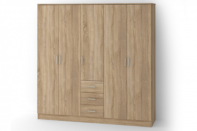 Шкаф пятистворчатый "ШРП-5.3 Л"