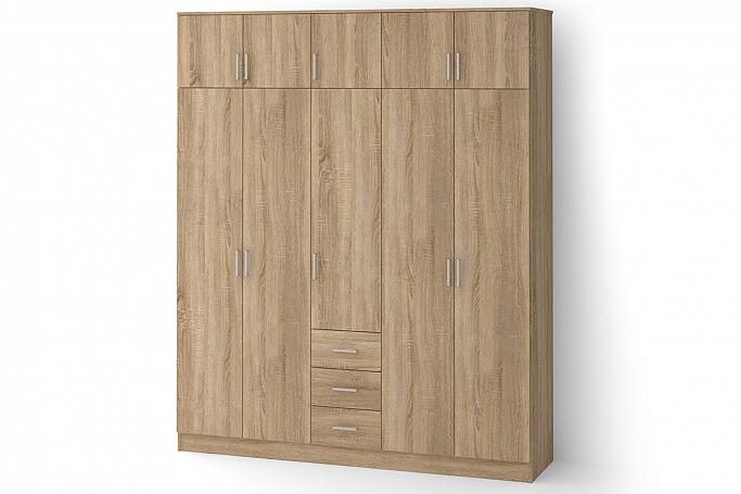 Шкаф пятистворчатый "ШРП-5.3 Л+А"