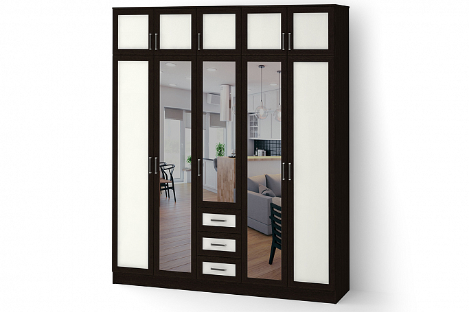 Шкаф пятистворчатый "ШРП-5.3 МЗ.3+А"