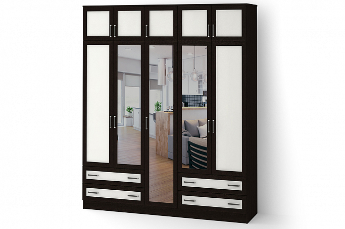 Шкаф пятистворчатый "ШРП-5.4 МЗ.3+А"